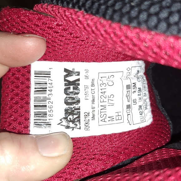 * 0421 Rocky 6" Hiker Waterproof Boots - Picture 6 of 12